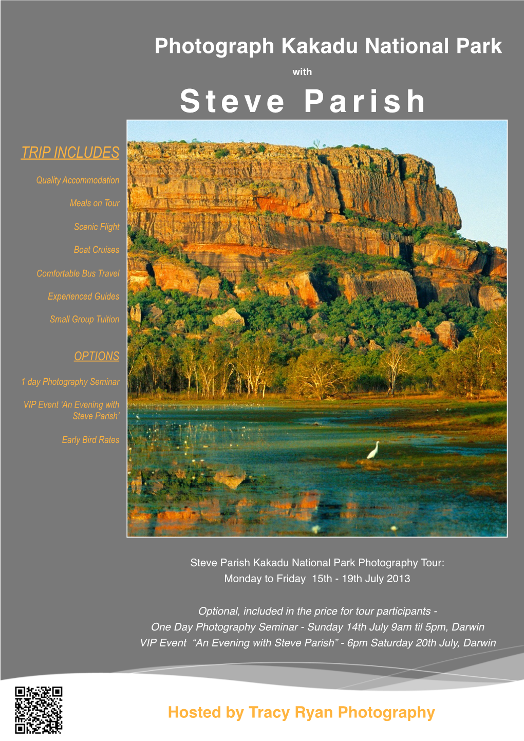 Photograph Kakadu National Park with Steve Parish’ and Be Your Tour Leader on This Amazing Journey