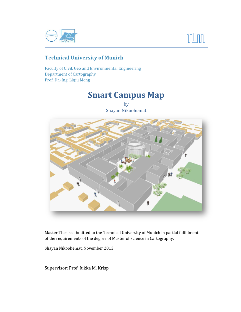 Smart Campus Map by Shayan Nikoohemat