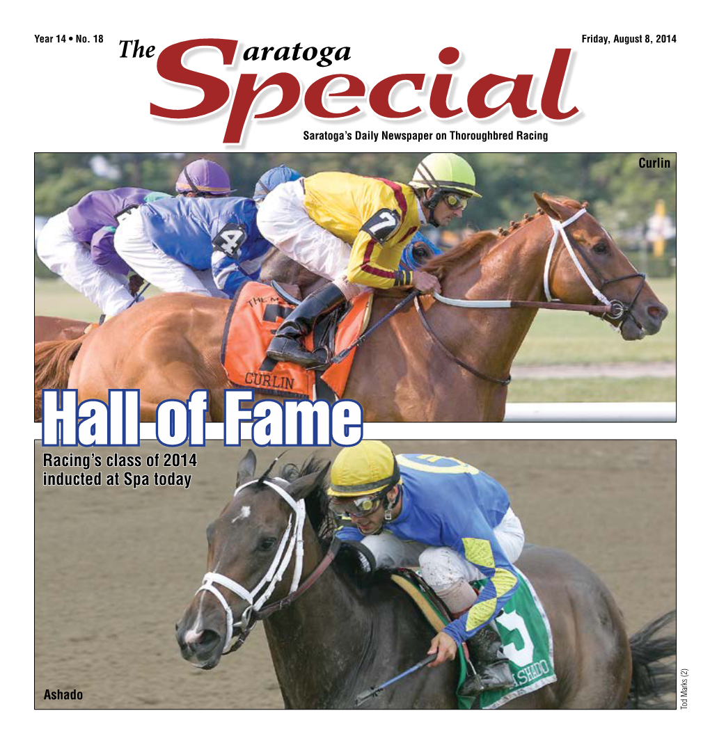 Friday's Digital Edition of the Saratoga Special