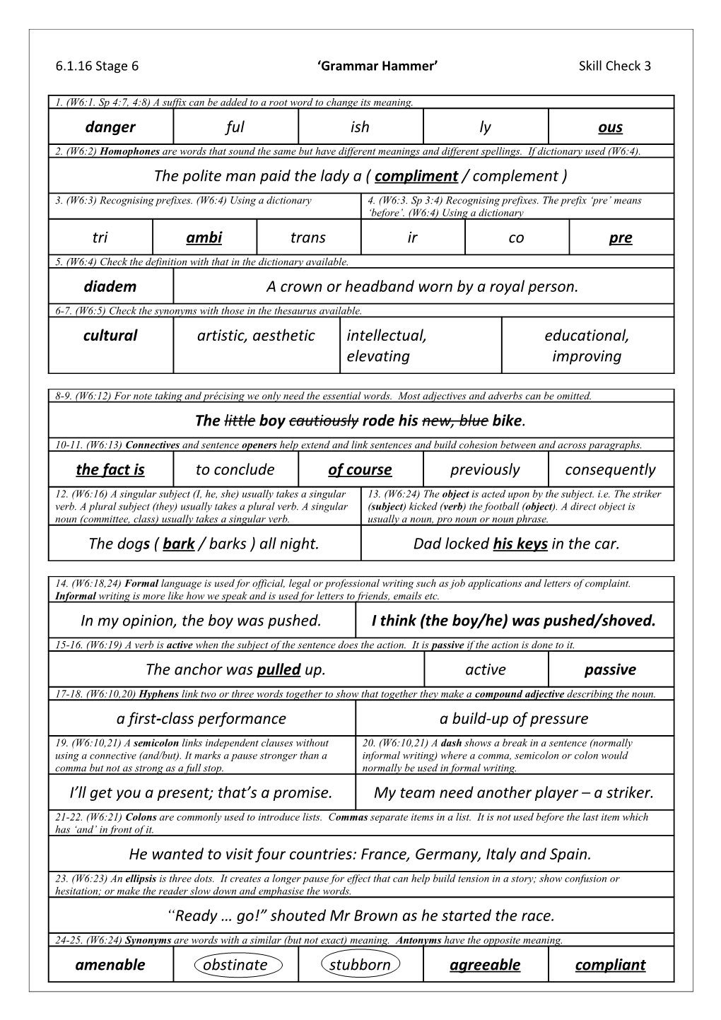 6.1.16 Stage 6 Grammar Hammer Skill Check 3