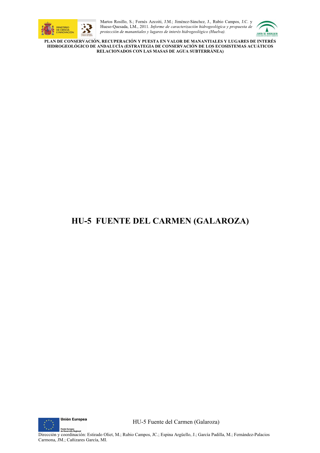 Hu-5 Fuente Del Carmen (Galaroza)