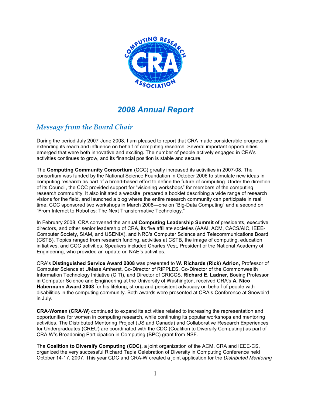 2008 Annual Report