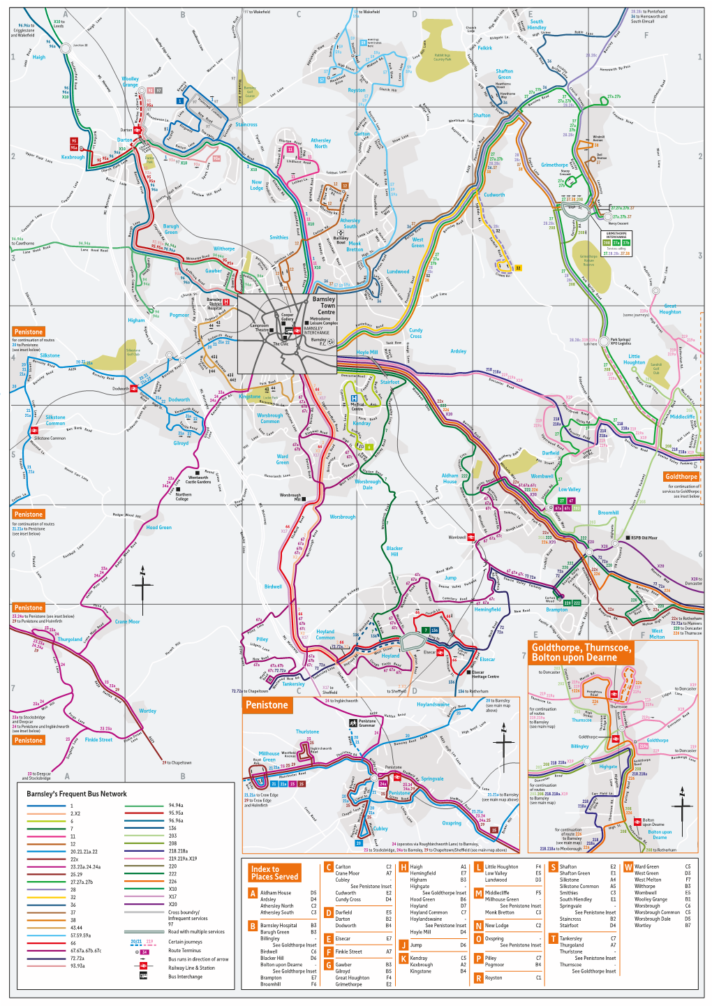 Barnsley Partnership Network Map V4