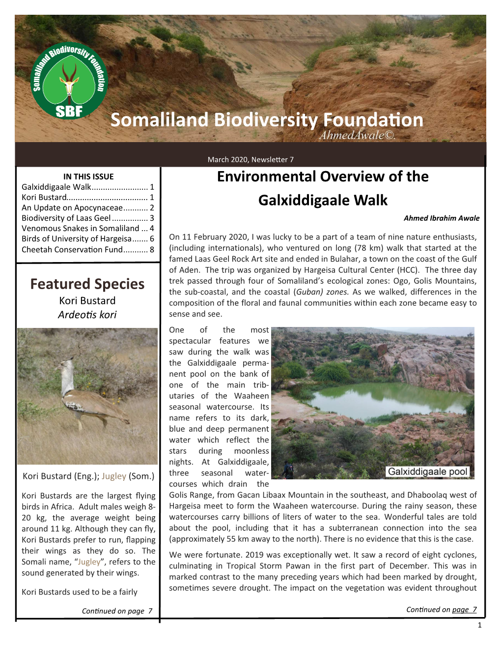 Somaliland Biodiversity Founda On