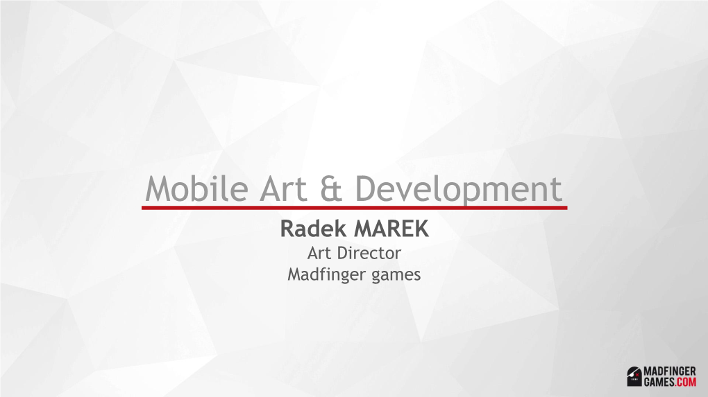 Mobile Art & Development