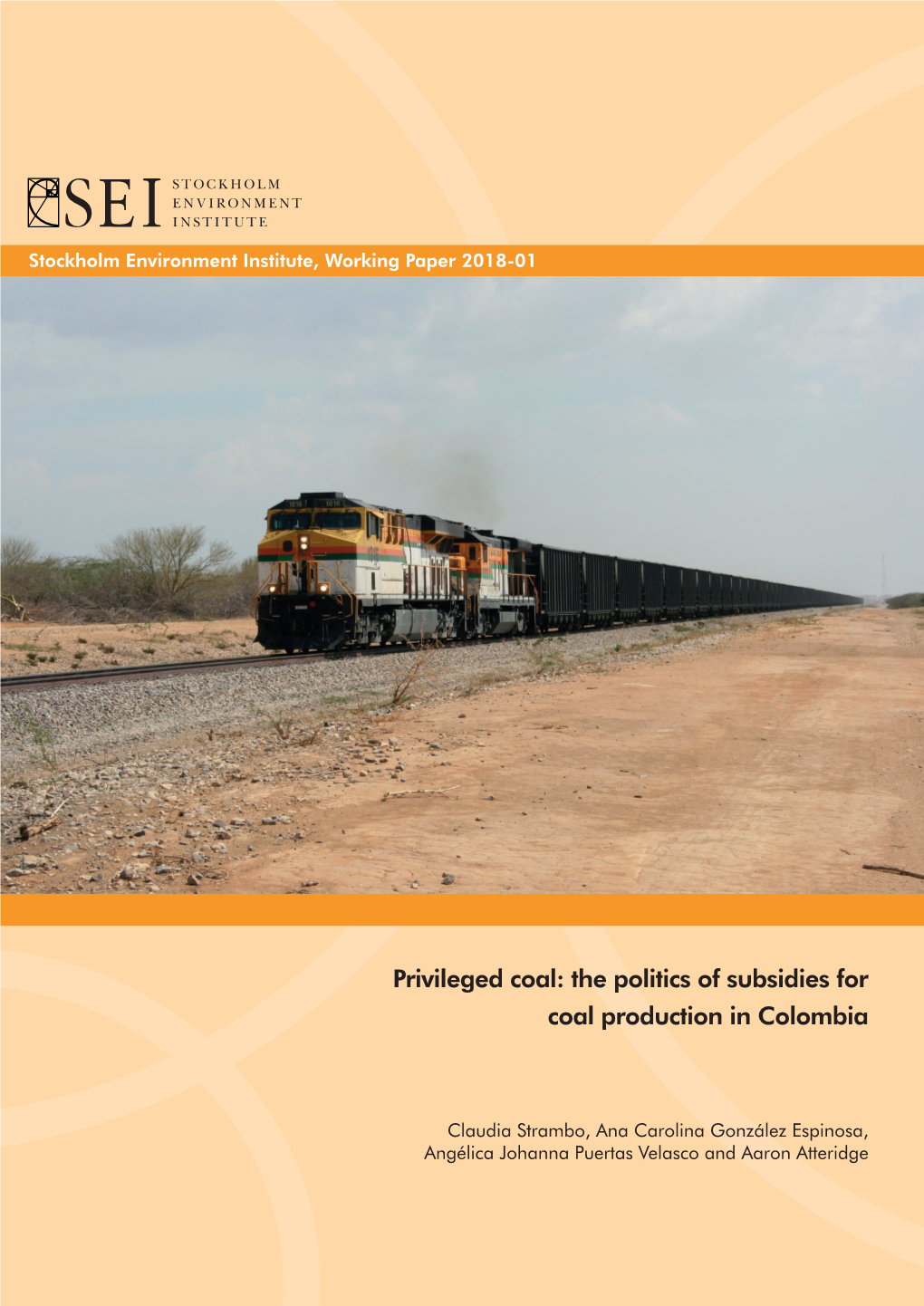 The Politics of Subsidies for Coal Production in Colombia