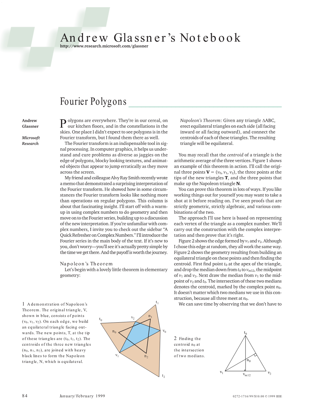 Fourier Polygons ______