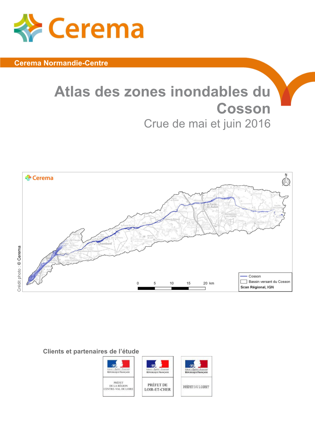 Atlas Des Zones Inondables Du Cosson Crue De Mai Et Juin 2016