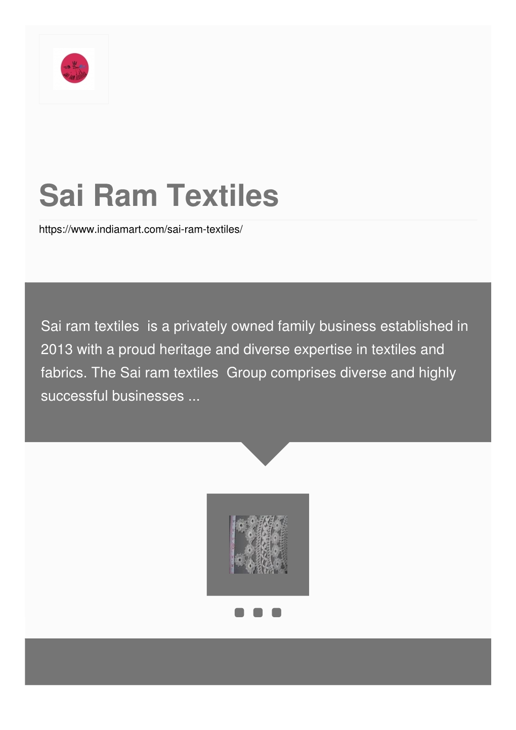 Sai Ram Textiles