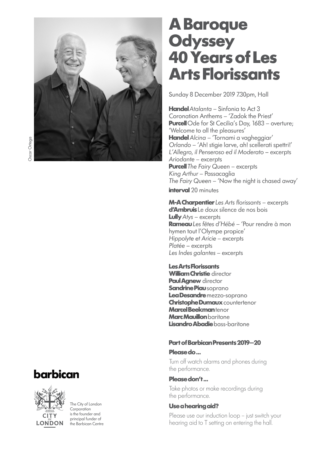 A Baroque Odyssey 40 Years of Les Arts Florissants