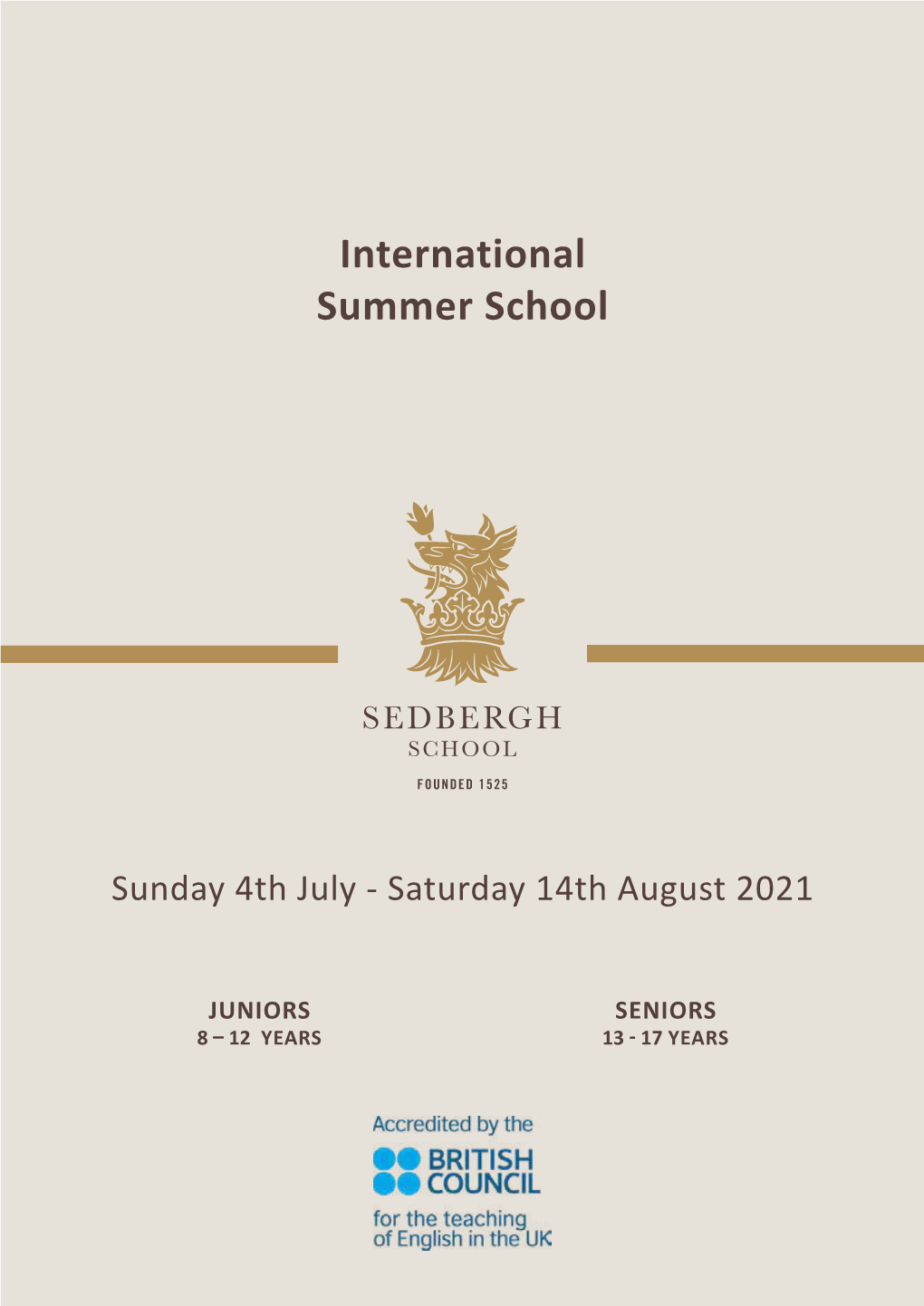 International Summer School