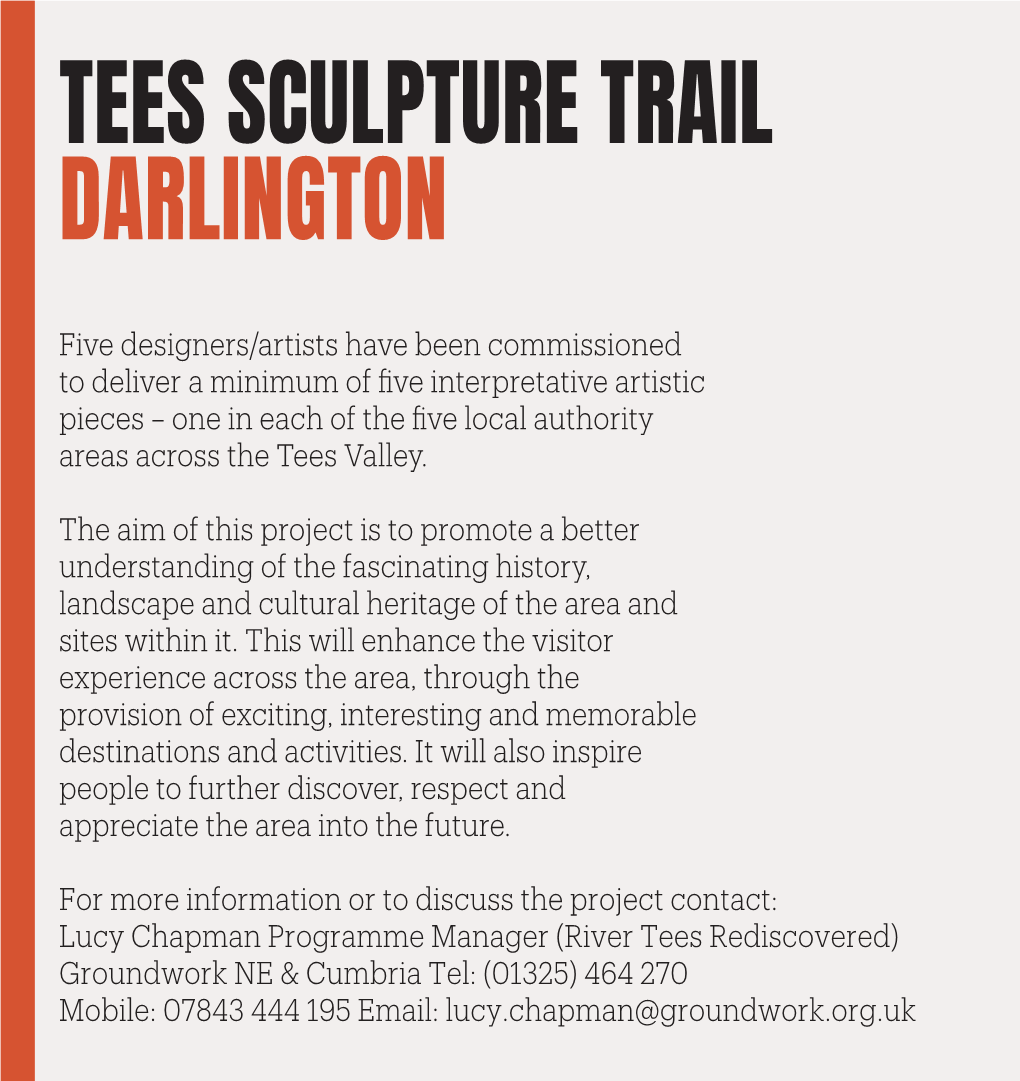 Tees Sculpture Trail Darlington