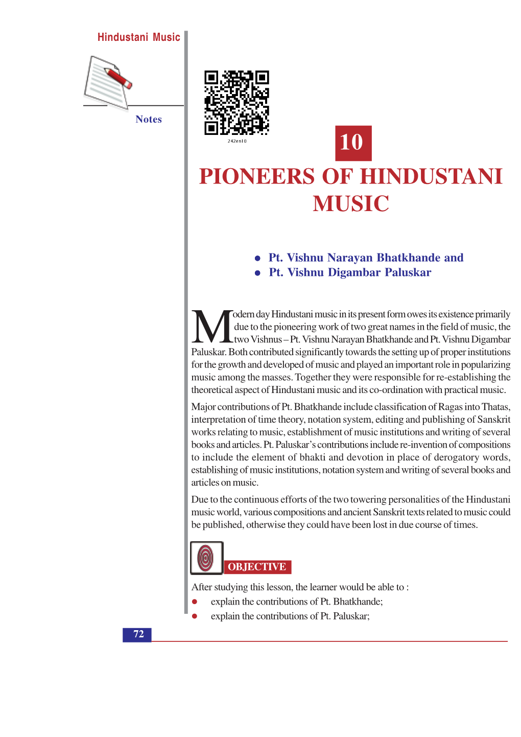 10 Pioneers of Hindustani Music