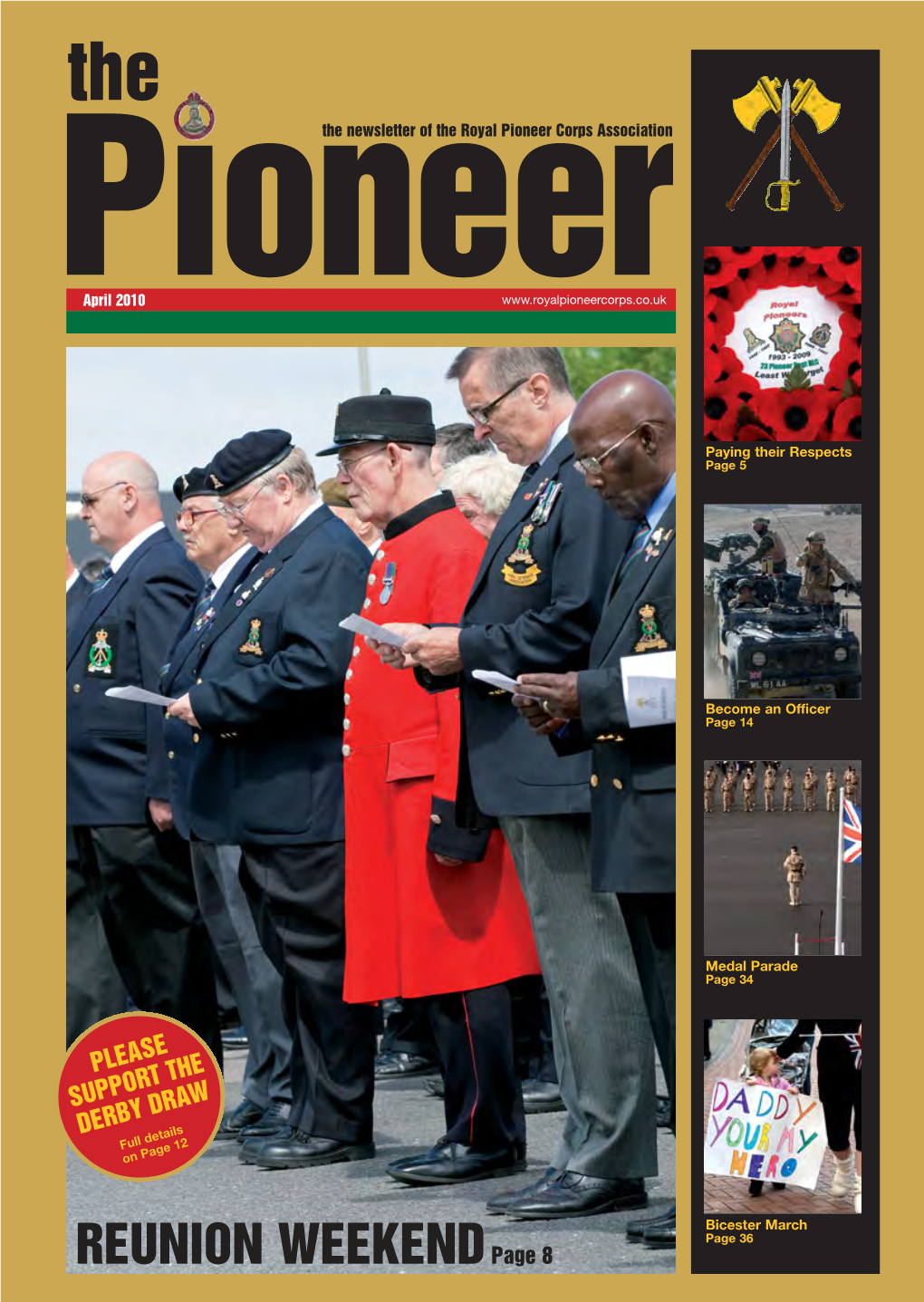 The Pioneerthe Newsletter of the Royal Pioneer Corps Association April 2010