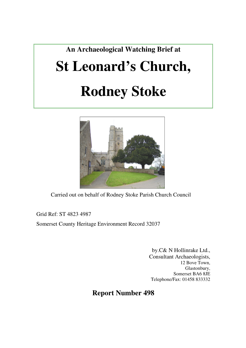St Leonard's Church, Rodney Stoke