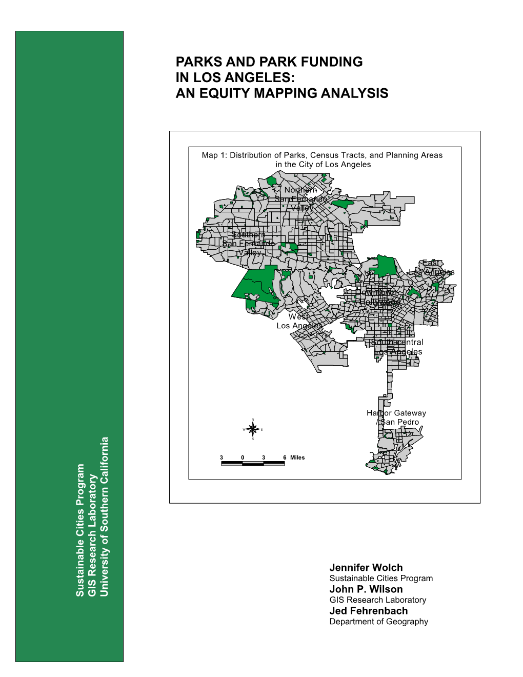 Parks and Park Funding in Los Angeles: an Equity Mapping Analysis