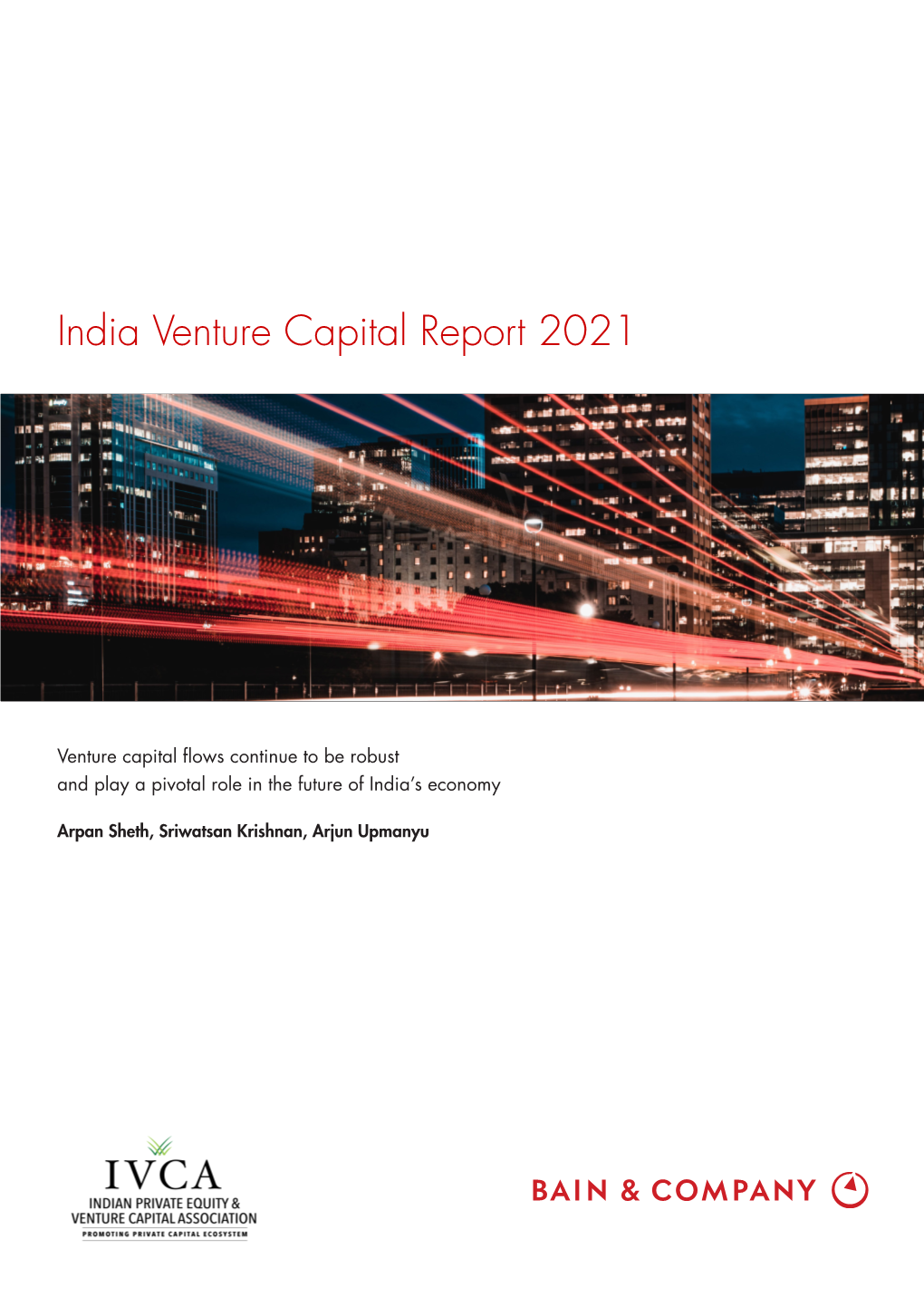India Venture Capital Report 2021 (Pdf)
