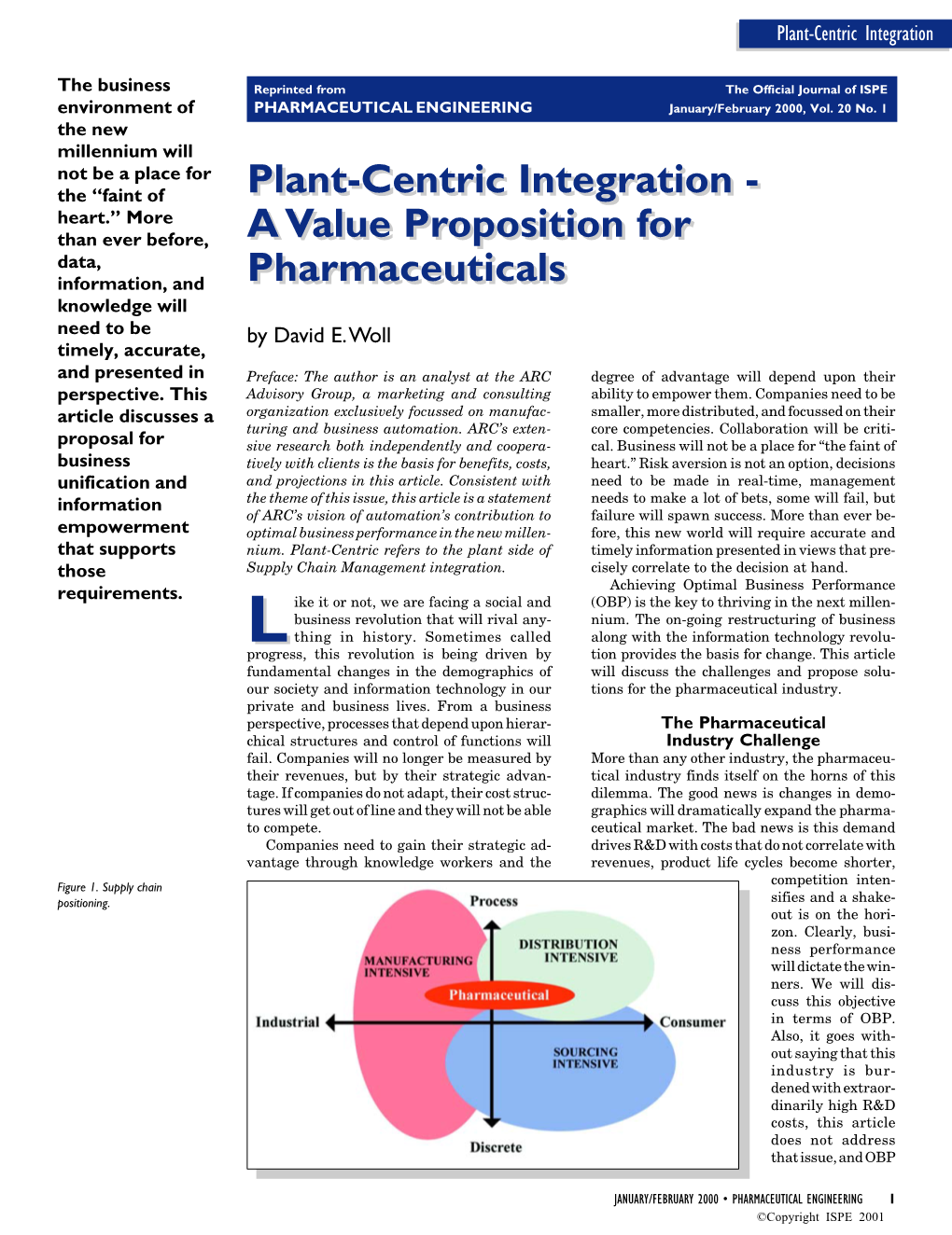 Plant-Centric Integration