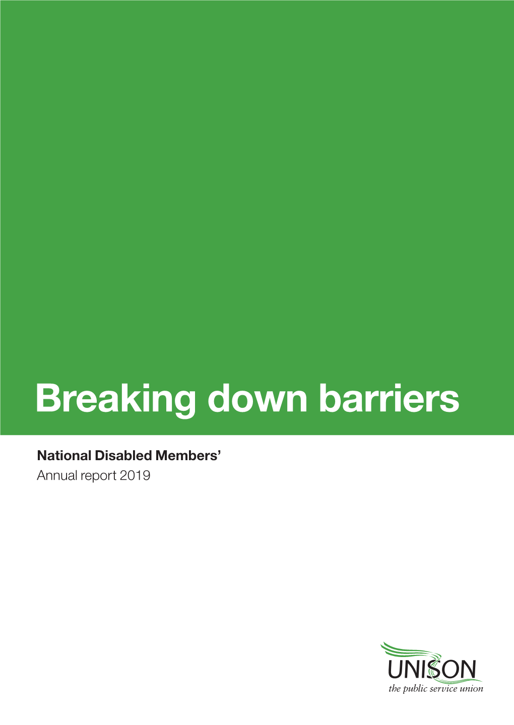 Breaking Down Barriers