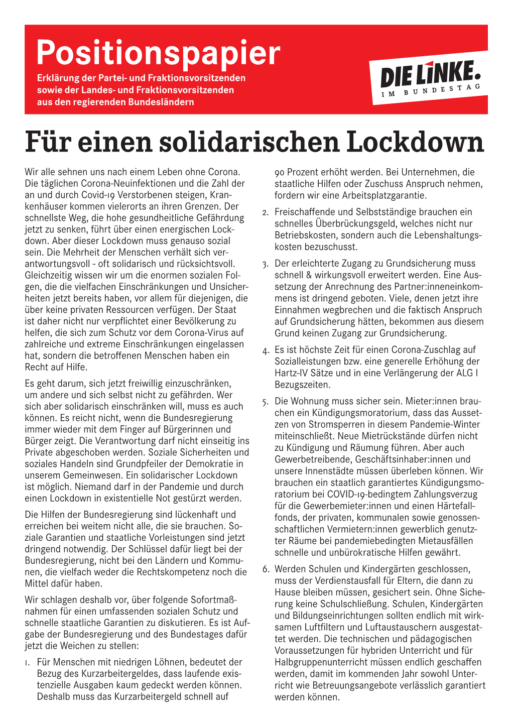 Solidarischen Lockdown Wir Alle Sehnen Uns Nach Einem Leben Ohne Corona