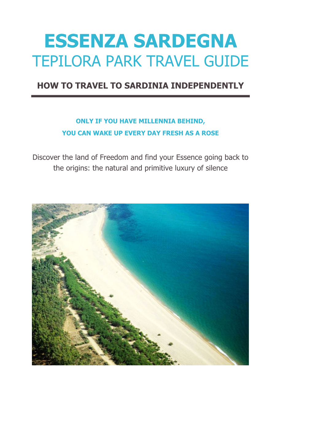 How to Travel to Sardinia Independently