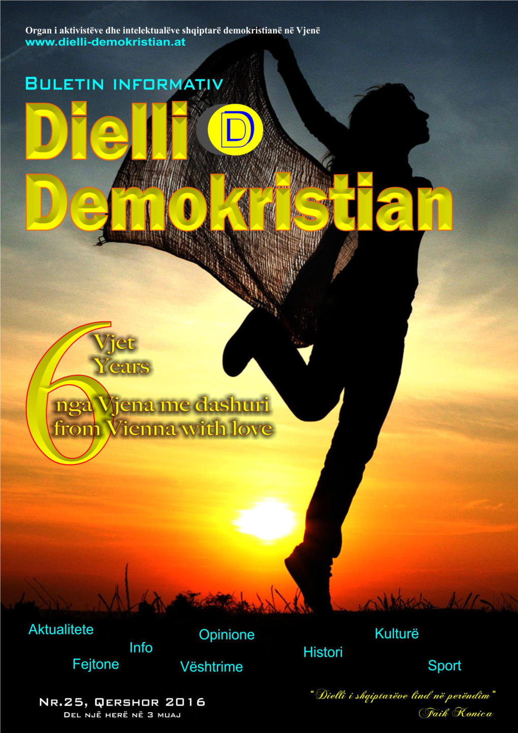 Nr. 25-Revista DIELLI DEMOKRISTIAN-VJENE