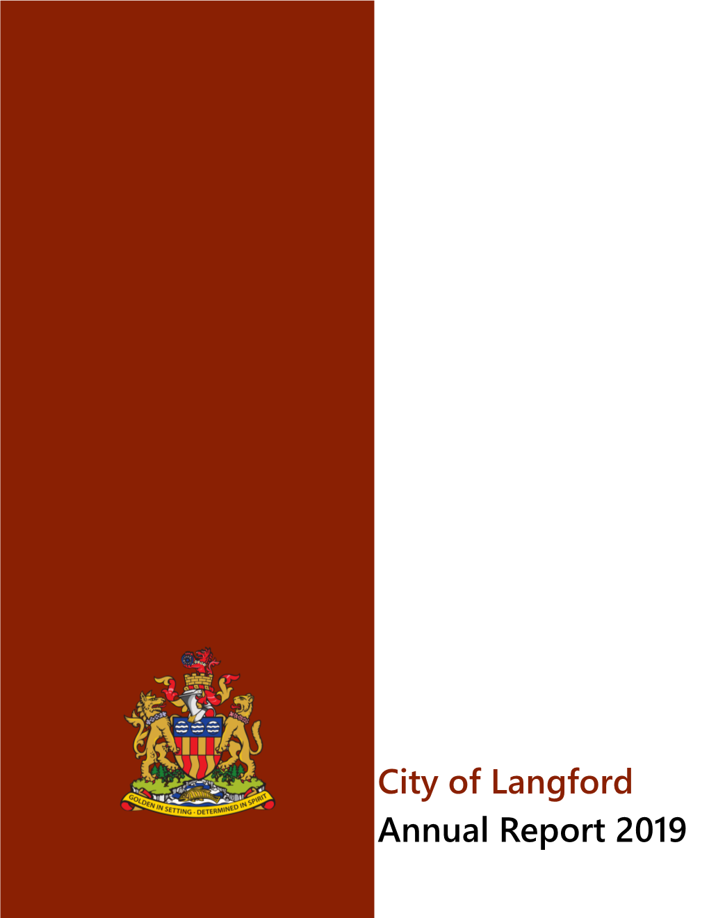 City of Langford Annual Report 2019