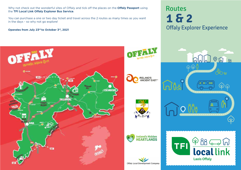 Offaly Explorer Timetable 2021