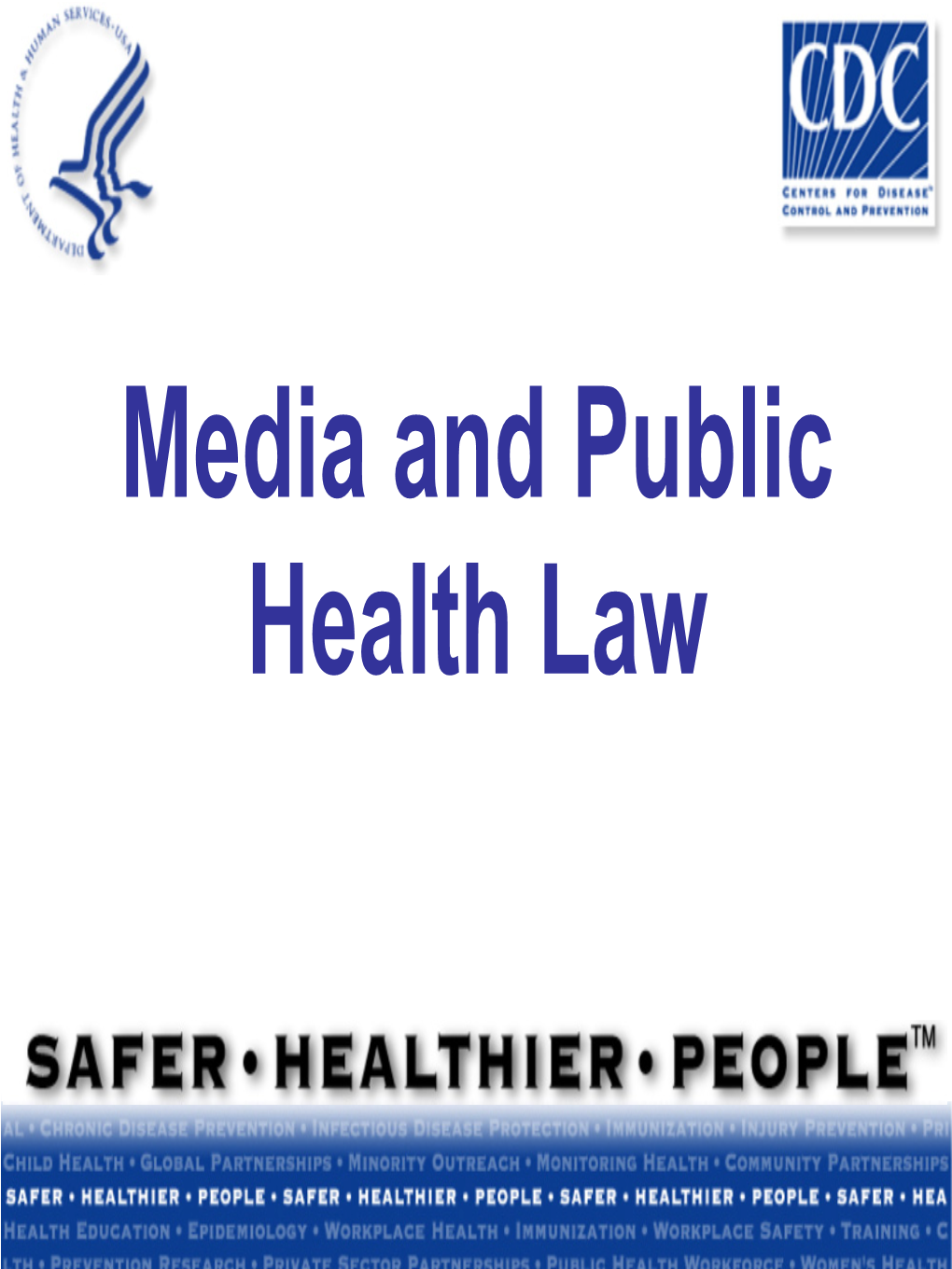 Media and Public Health Law Law of Defamation