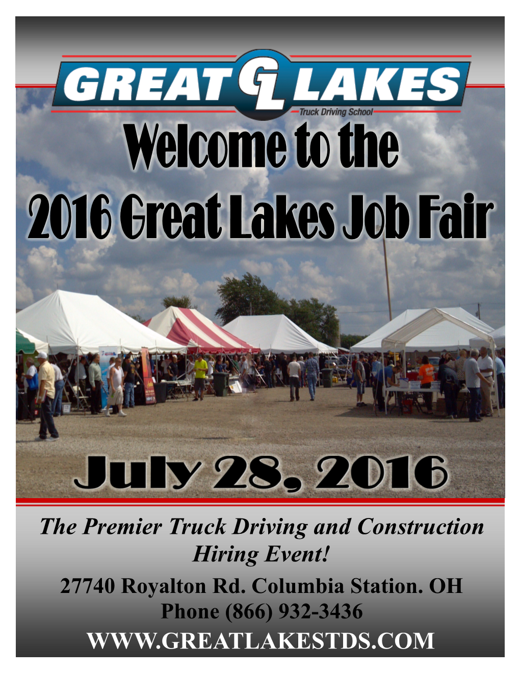 The Premier Truck Driving and Construction Hiring Event!