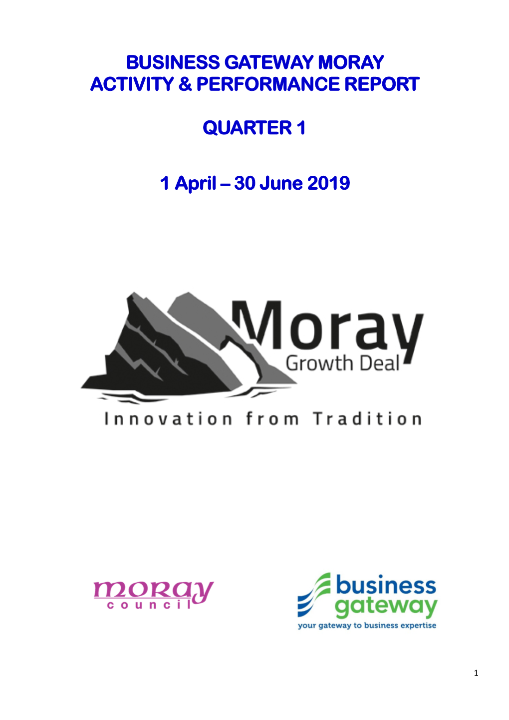 Business Gateway Moray Activity & Performance