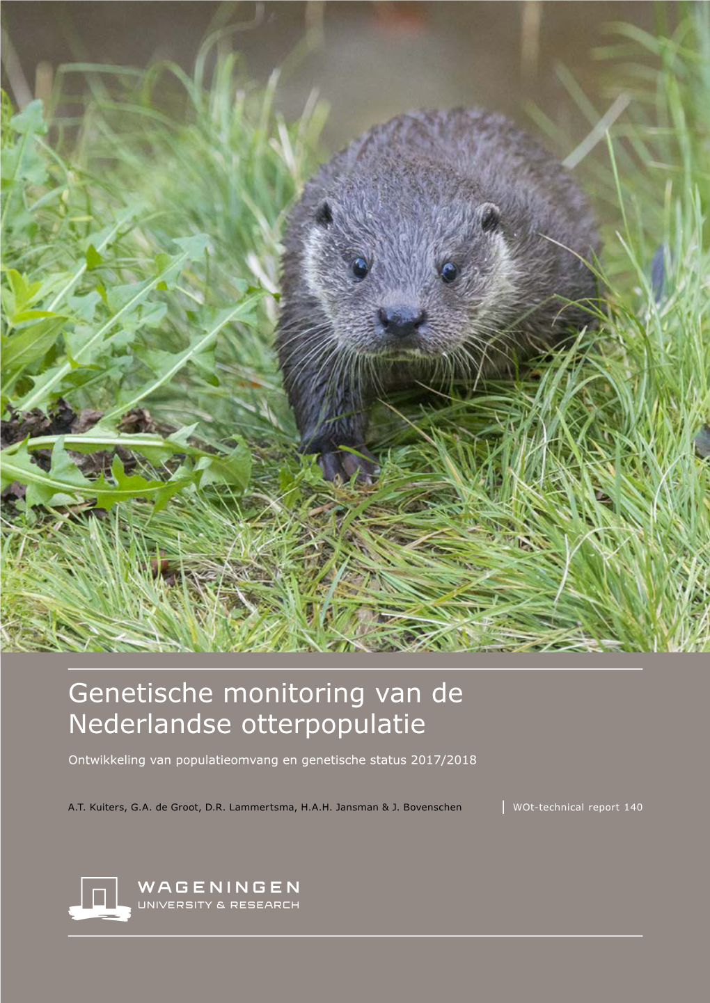 Genetische Monitoring Van De Nederlandse Otterpopulatie