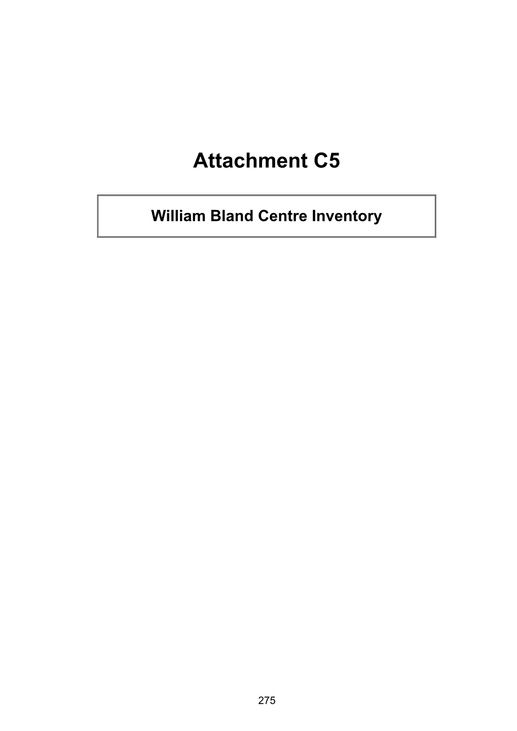 Attachment C5