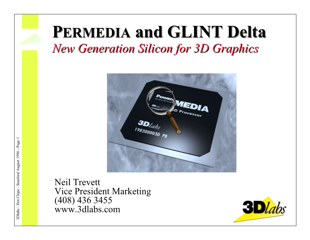 PERMEDIA and GLINT Delta