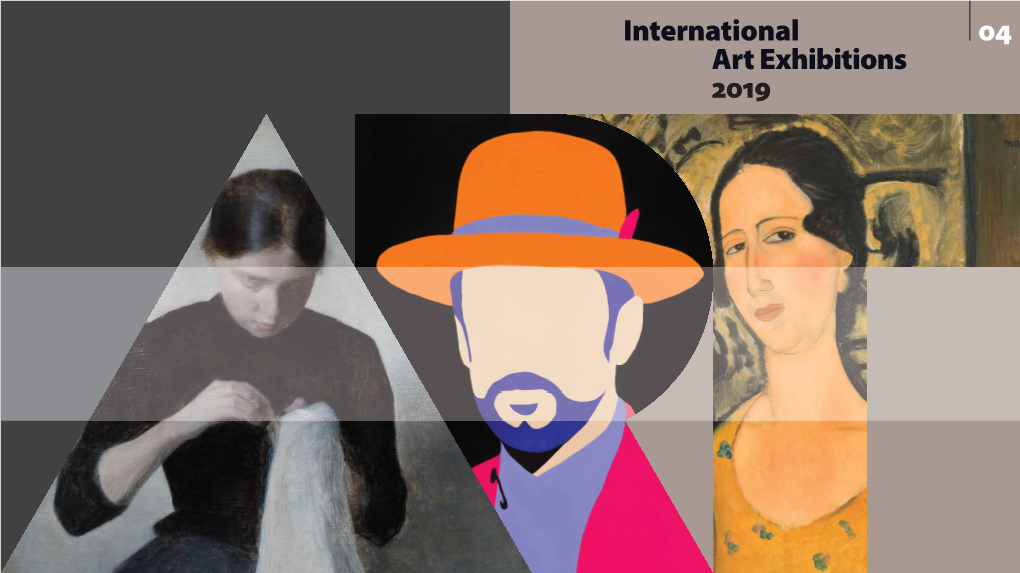 International Art Exhibitions 2019.04
