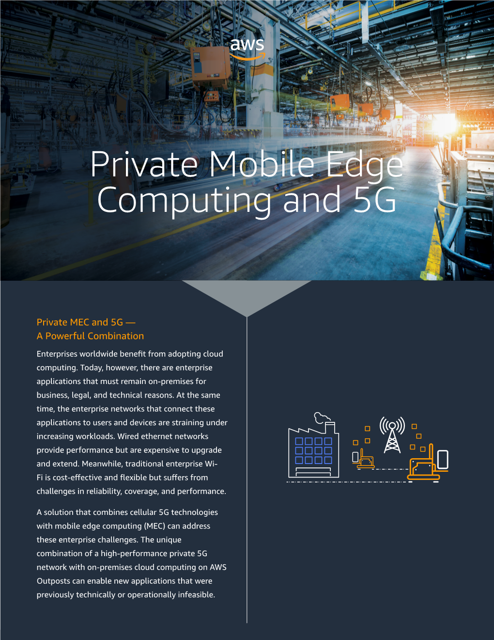 Private Mobile Edge Computing and 5G