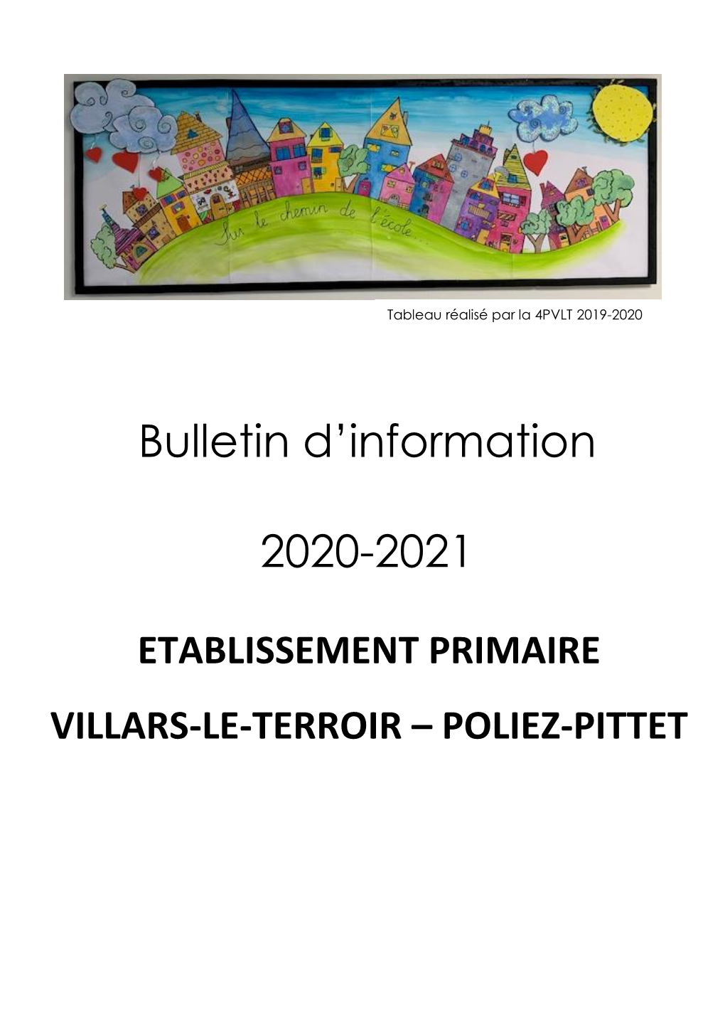 Bulletin D'information 2020-2021