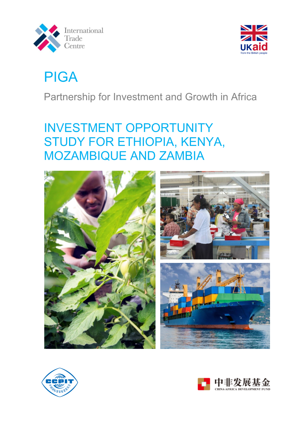 PIGA Investment Opportunity Study for Ethiopia, Kenya, Mozambique And