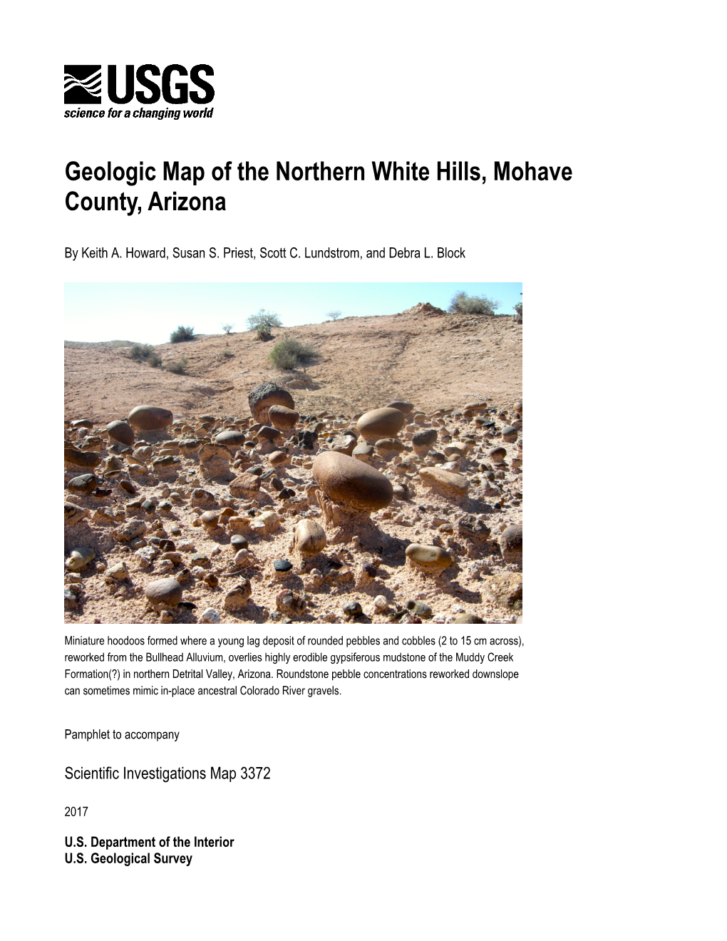 Geologic Map of the Northern White Hills, Mohave County, Arizona