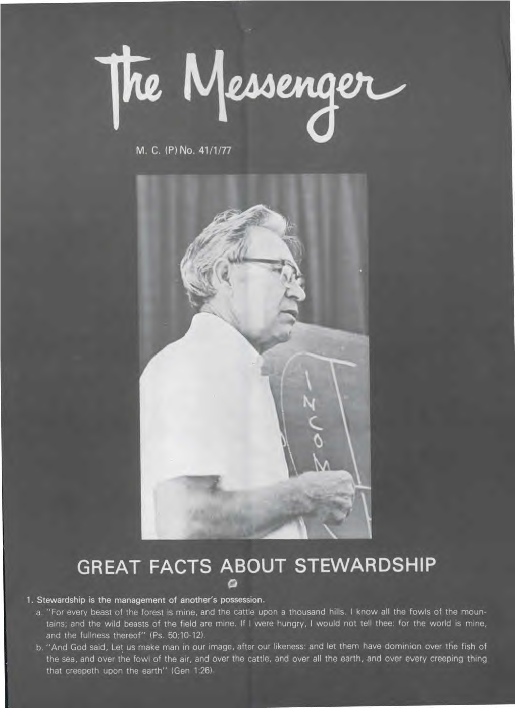 Great Facts About Stewardship