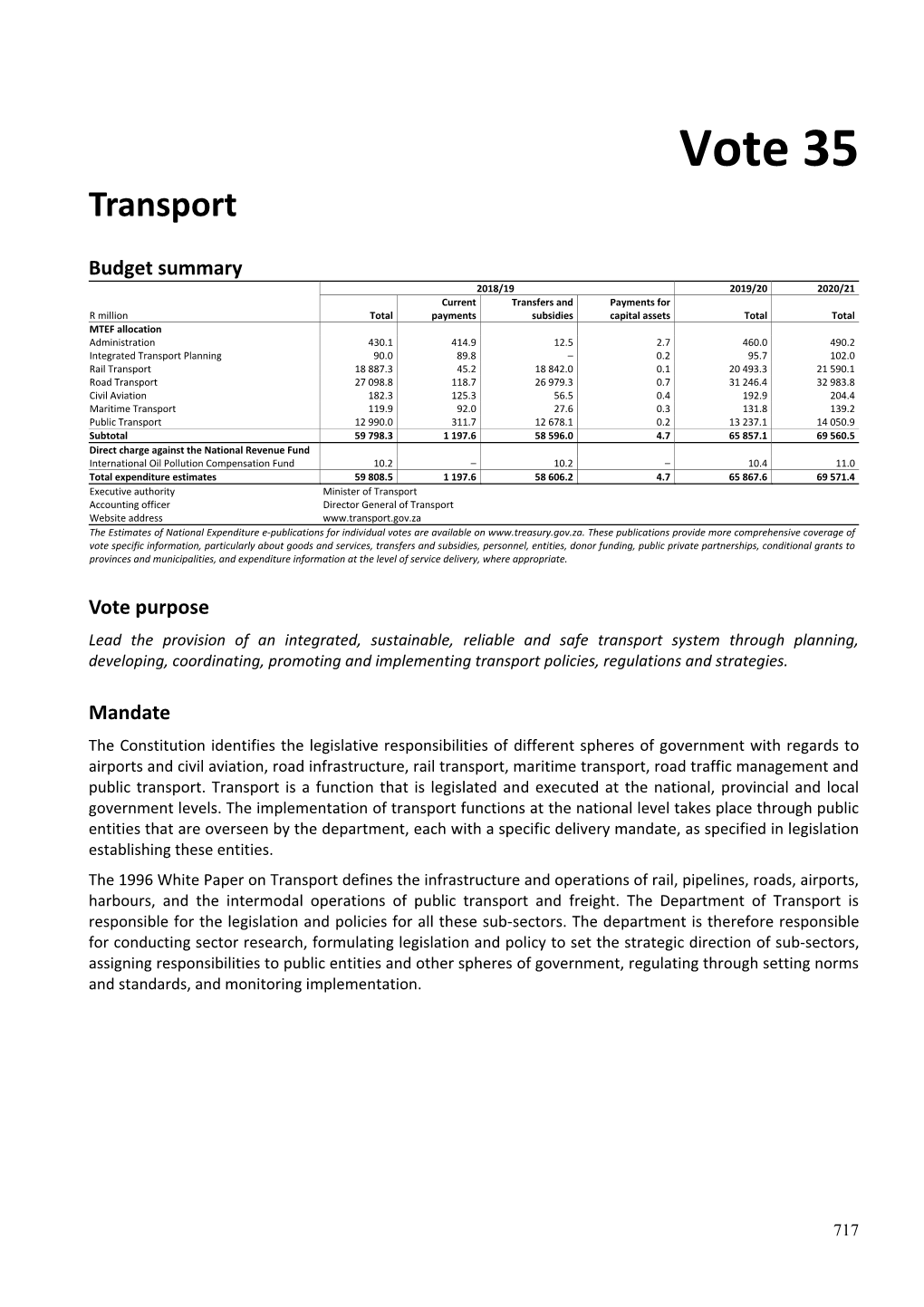 Vote 35 Transport.Pdf