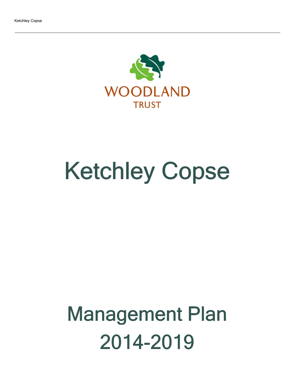 Ketchley Copse