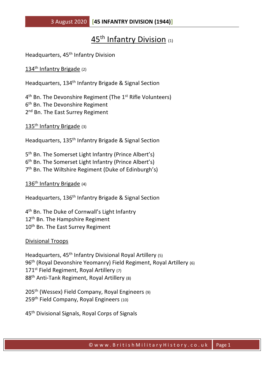 45 Infantry Division (1944-45)