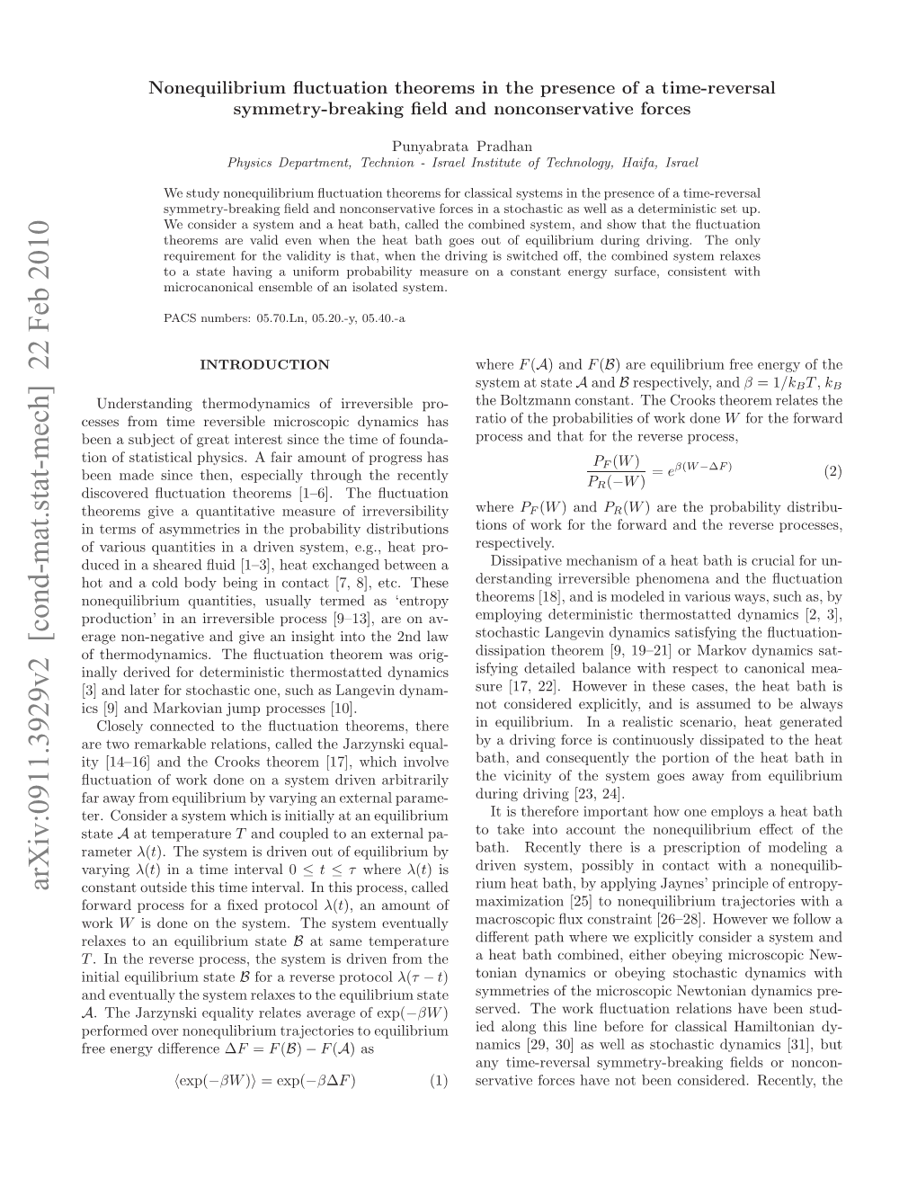 Arxiv:0911.3929V2