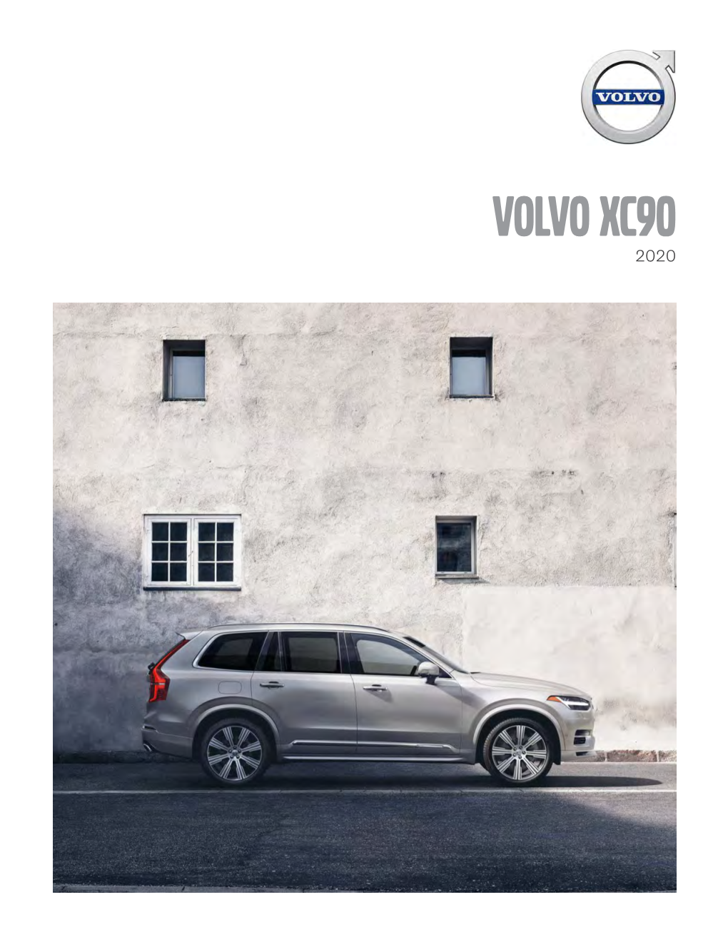 VOLVO XC90 2020 Contents