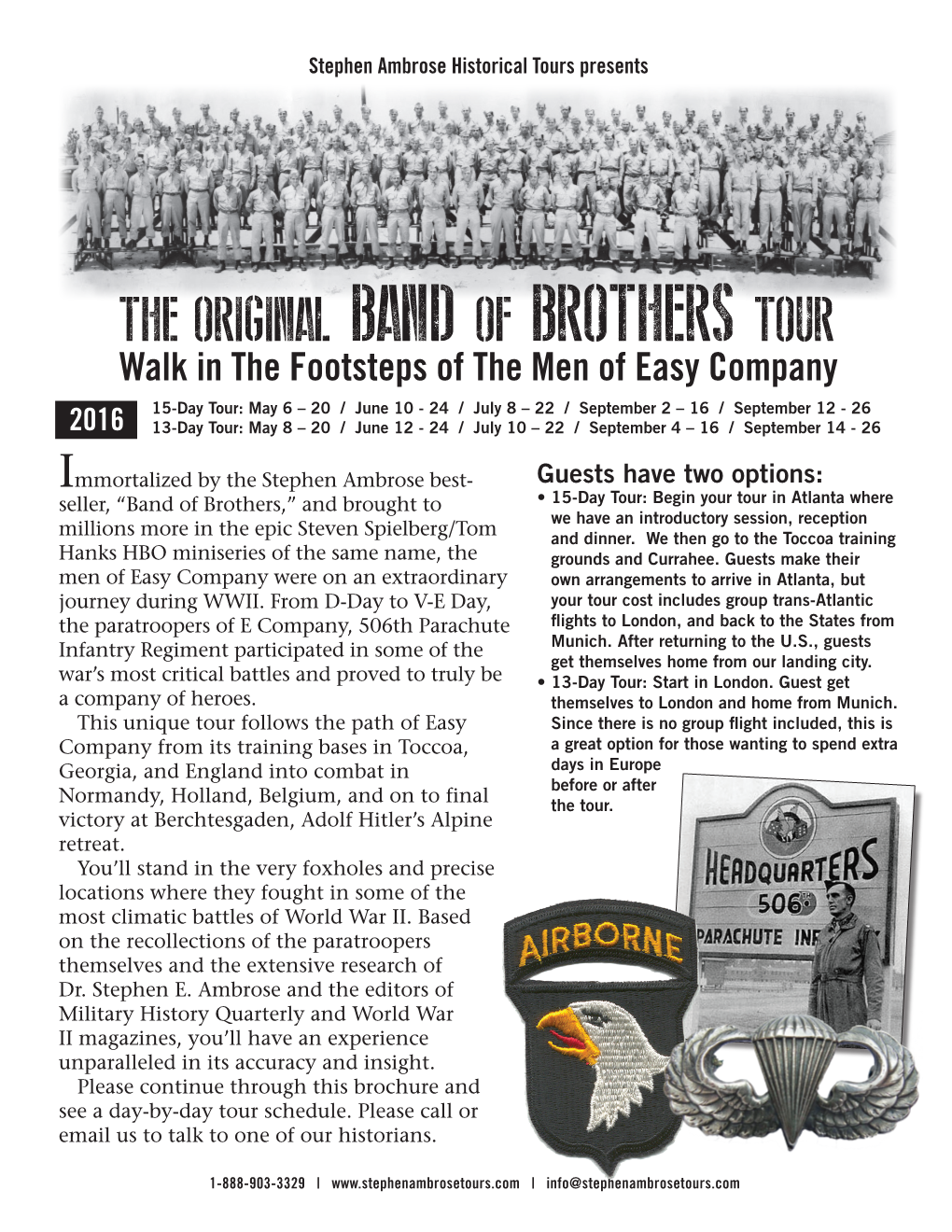 The Original Band of Brothers Tour