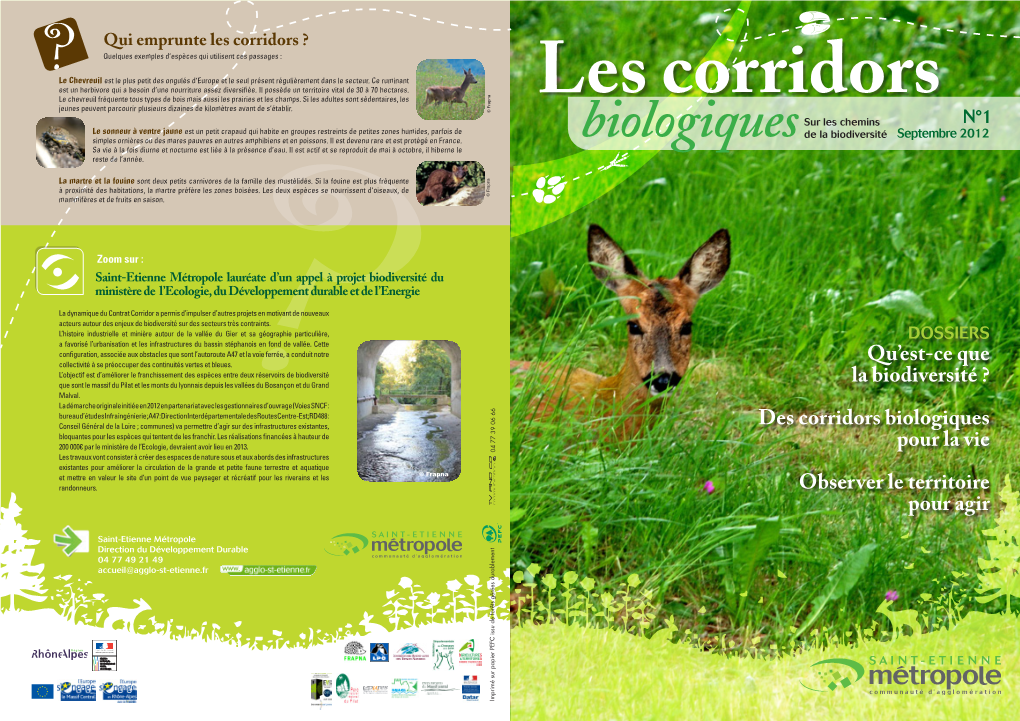 Les Corridors Biologiques