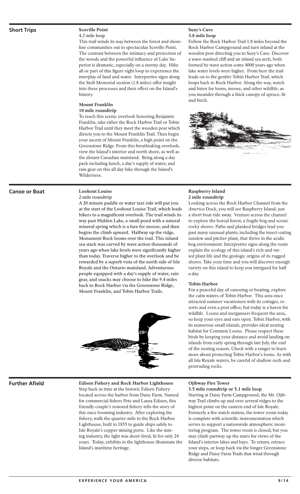 Short Trips Canoe Or Boat Further Afield