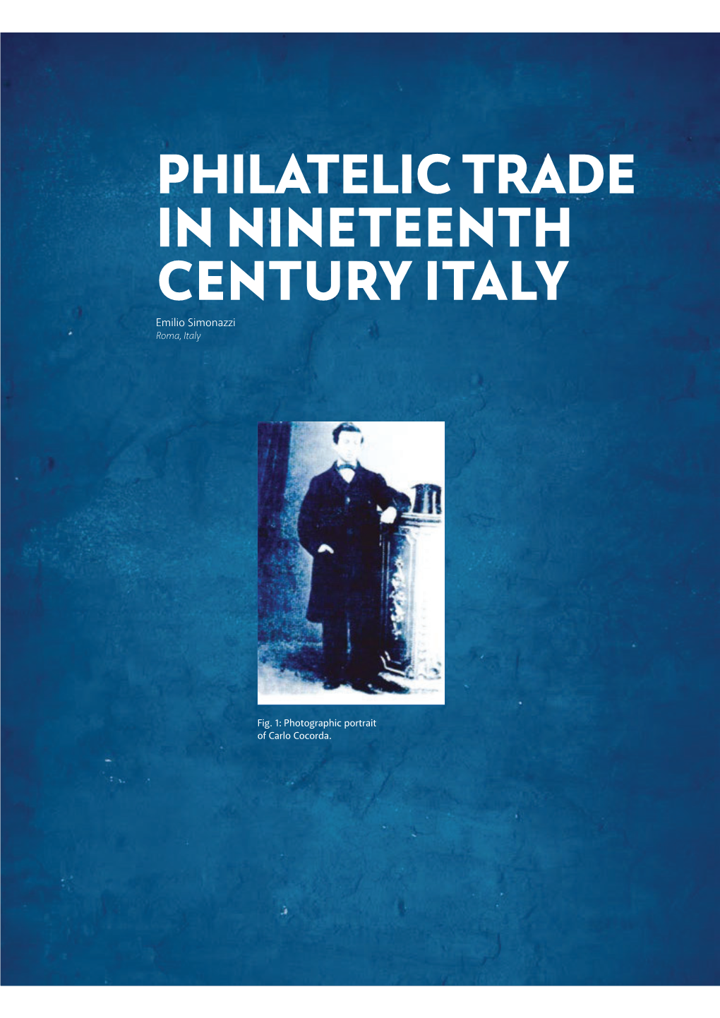 Philatelic Trade in Nineteenth Century Italy