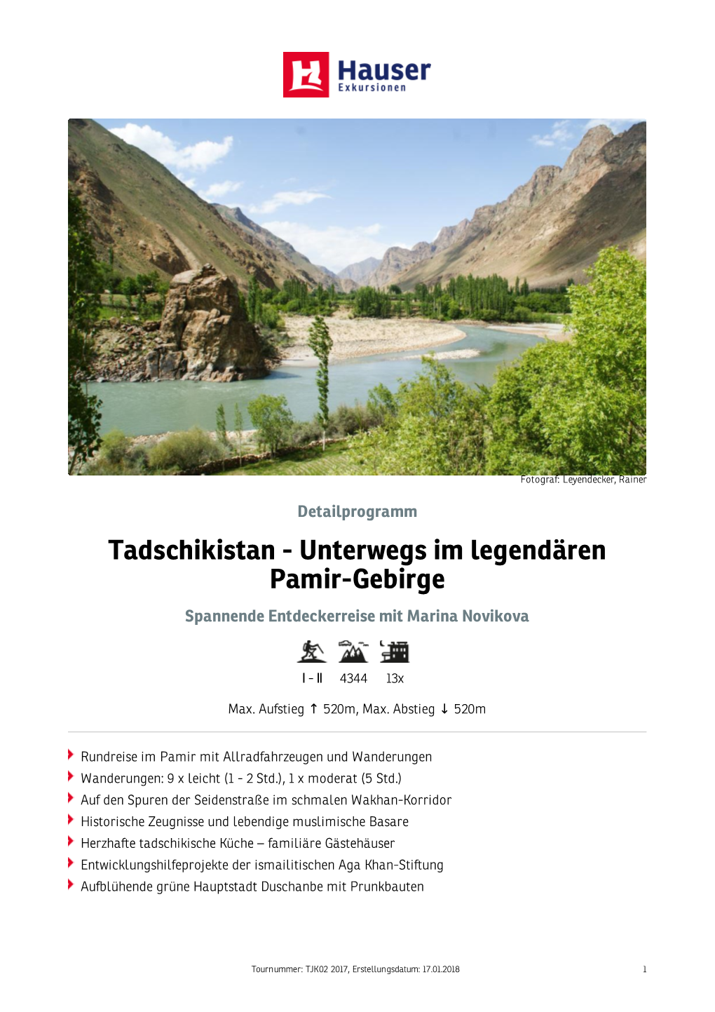 Tadschikistan - Unterwegs Im Legendären Pamir-Gebirge Spannende Entdeckerreise Mit Marina Novikova